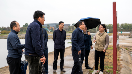 常熟市第十五批科技鎮長團考察淡水中心揚中基地